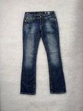 Miss Me Boot Cut Low Waist Jeans 28