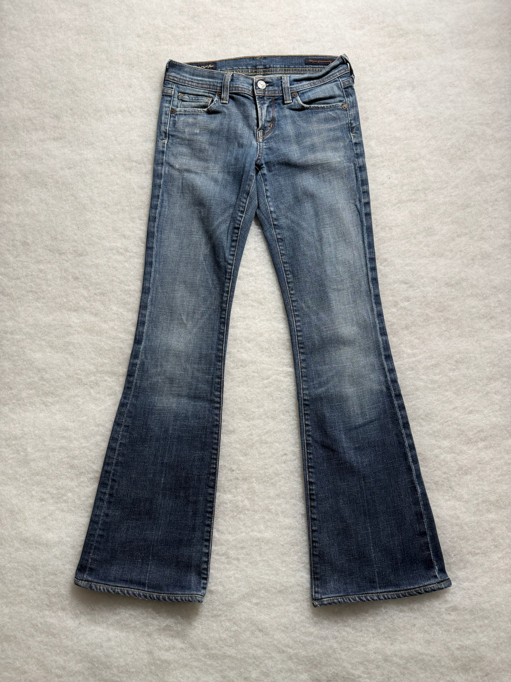 Seven Boot Cut Low Waist Jeans 26