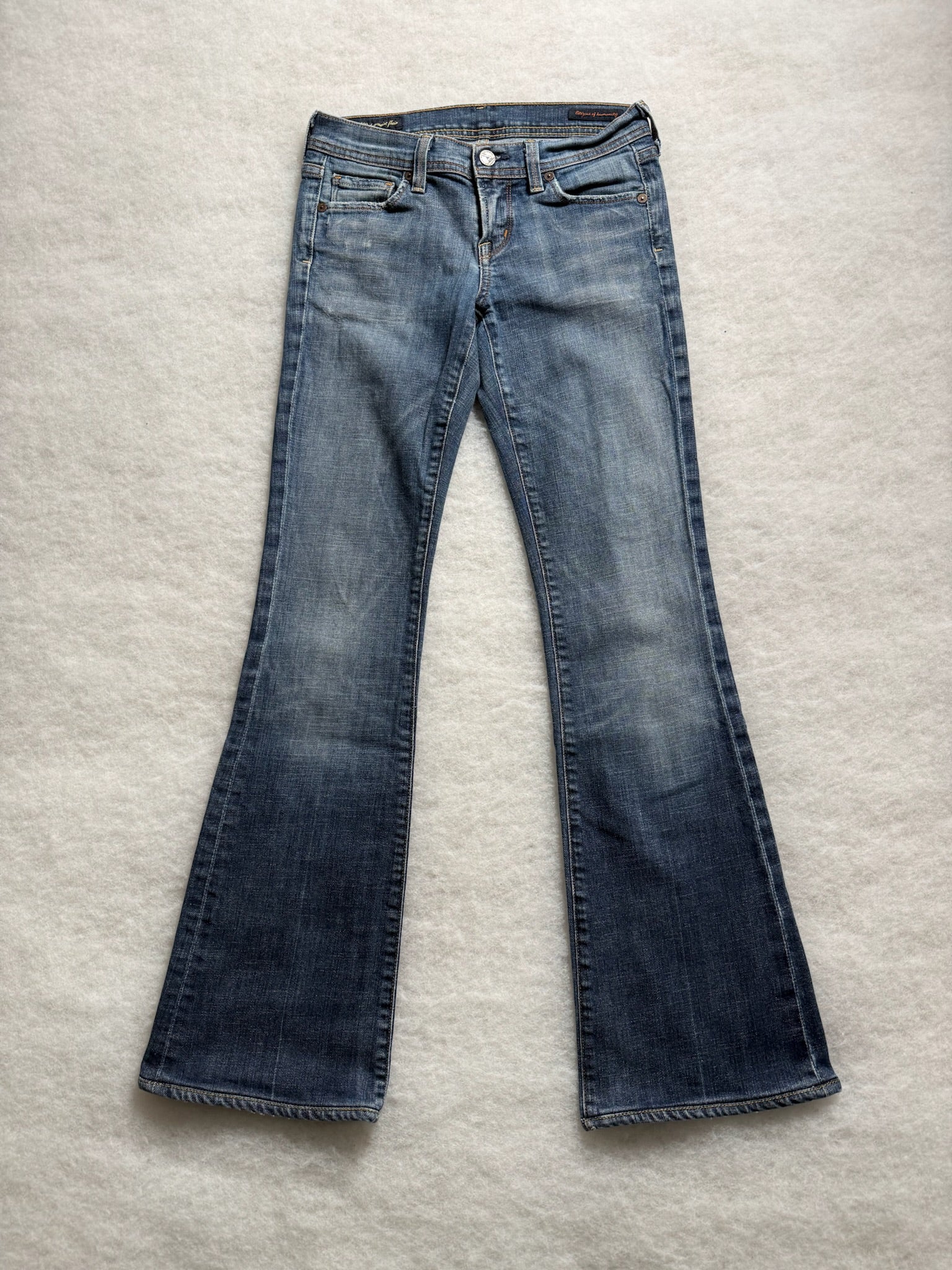 Seven Boot Cut Low Waist Jeans 26