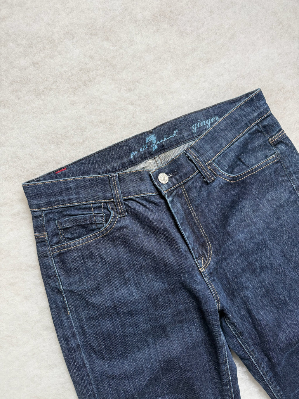 Seven Boot Cut Low Waist Jeans 27