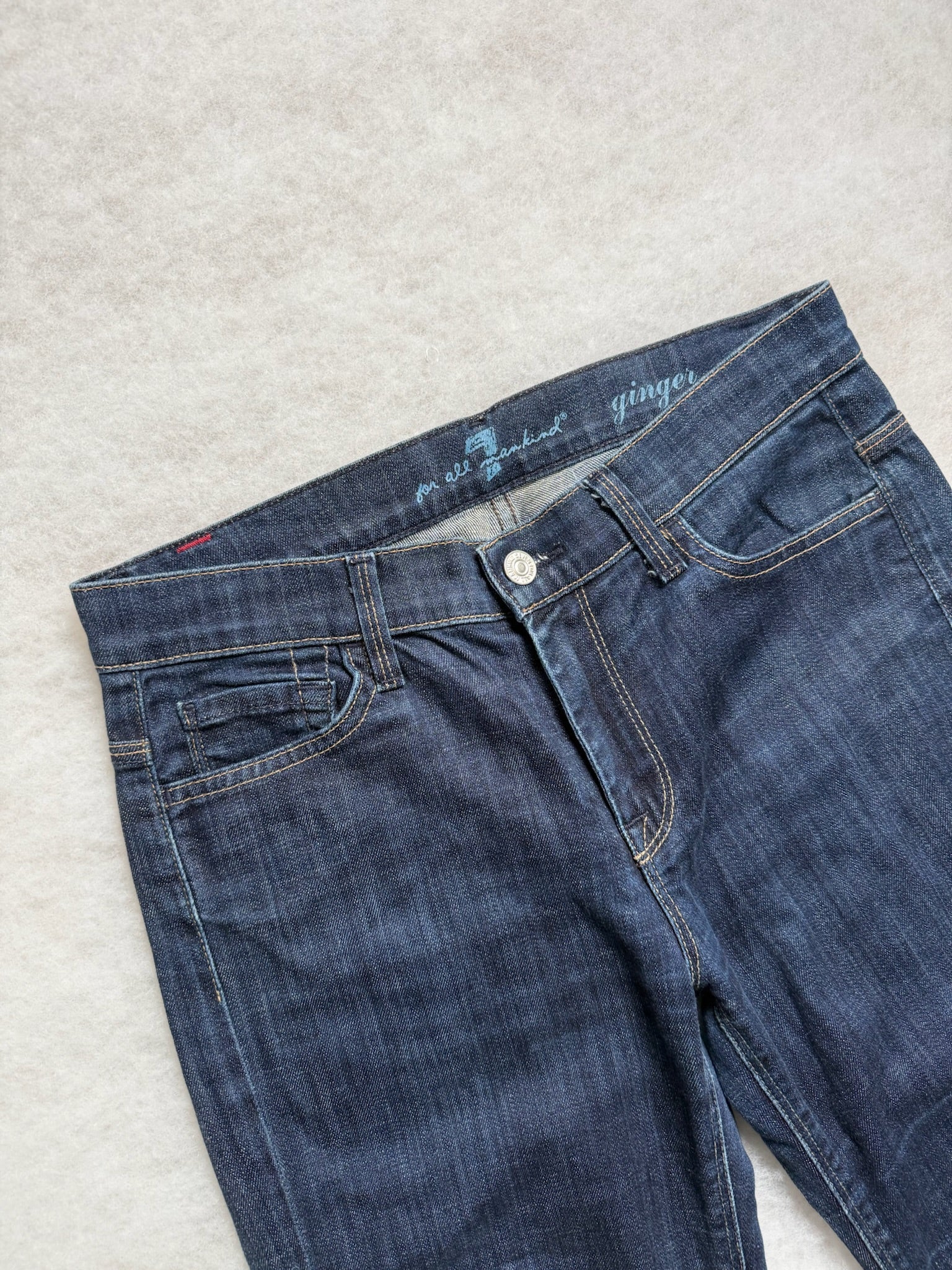 Seven Boot Cut Low Waist Jeans 27