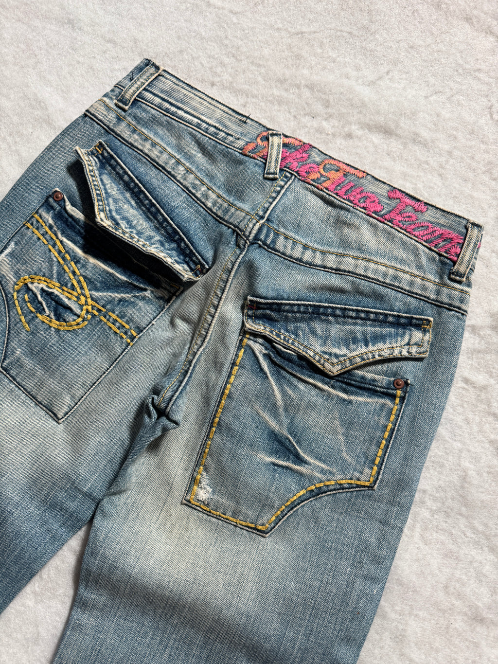 Boot Cut Low Waist Jeans