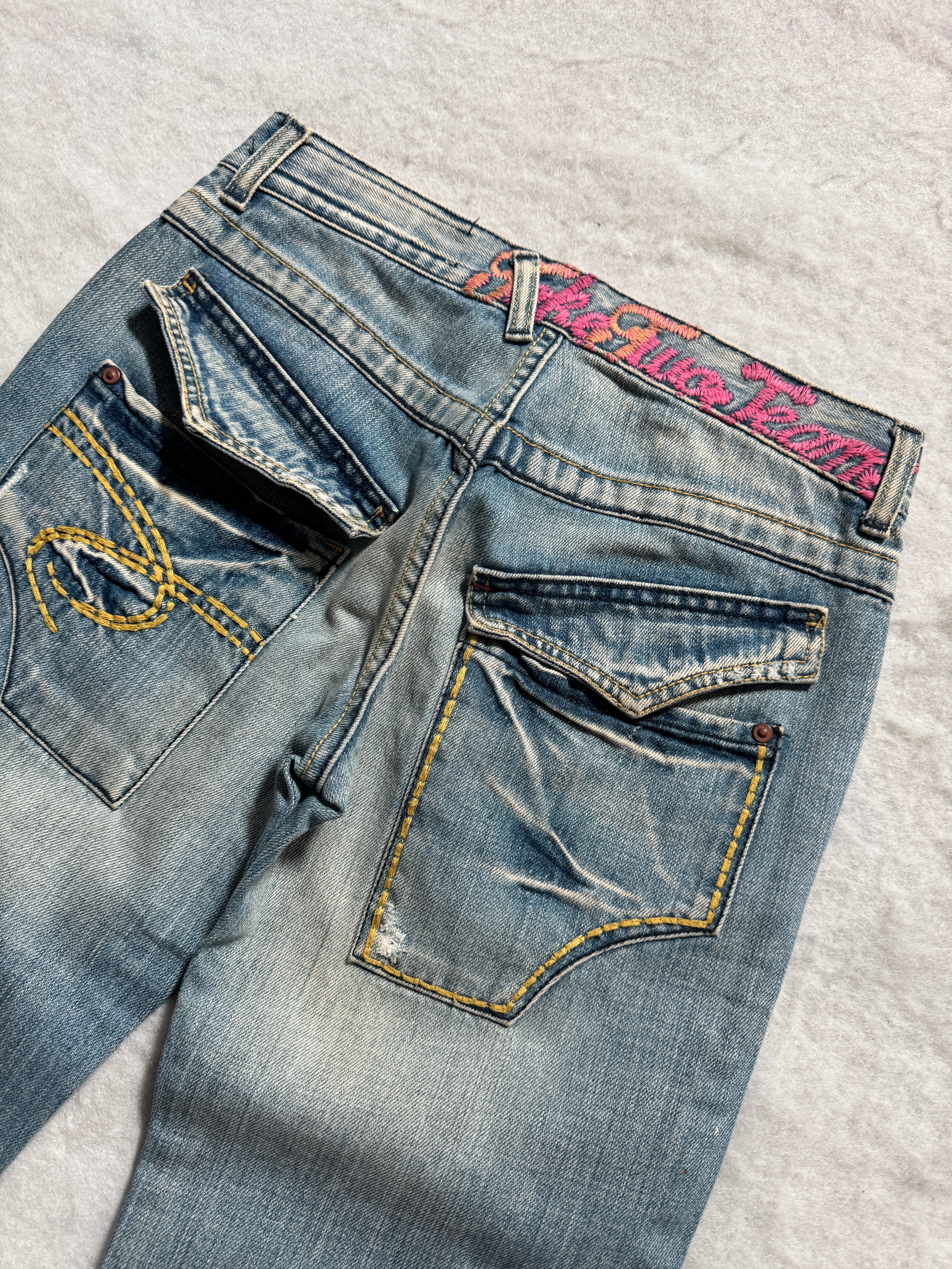 Boot Cut Low Waist Jeans