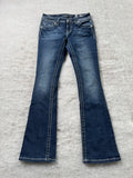 Miss Me Boot Cut Low Waist Jeans 26
