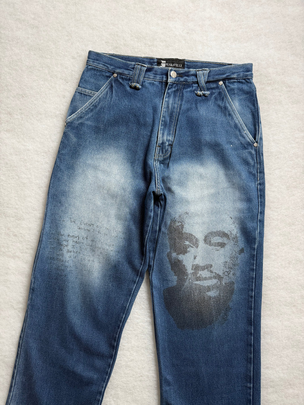 Makavelli 2 Pac Hip Hop Jeans 34