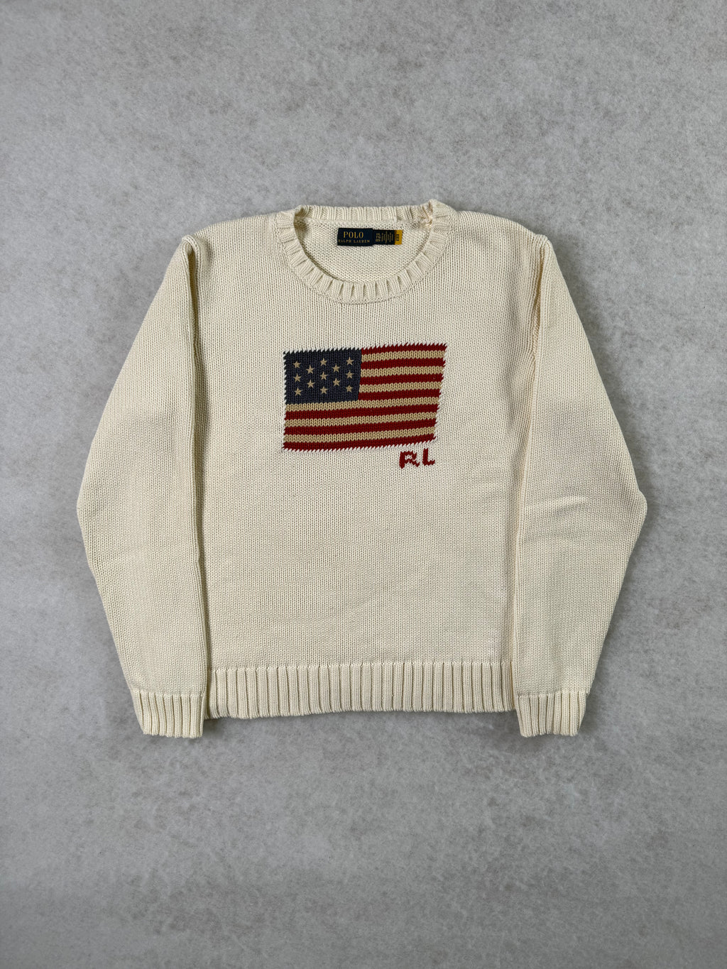 Ralph Lauren Strickpullover mit USA Flagge