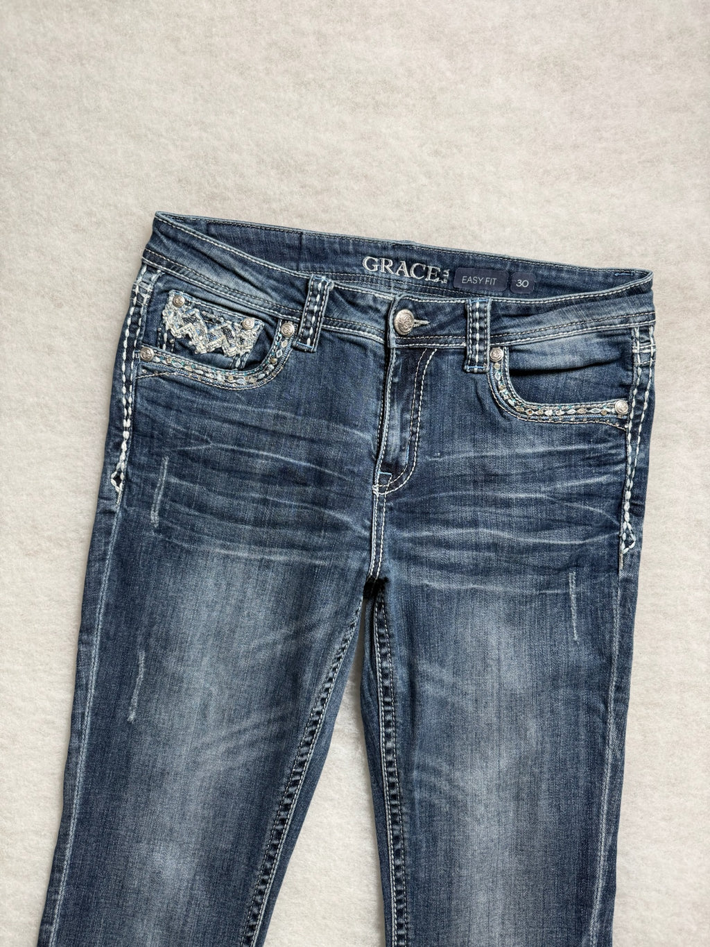 Grace Boot Cut Low Waist Jeans