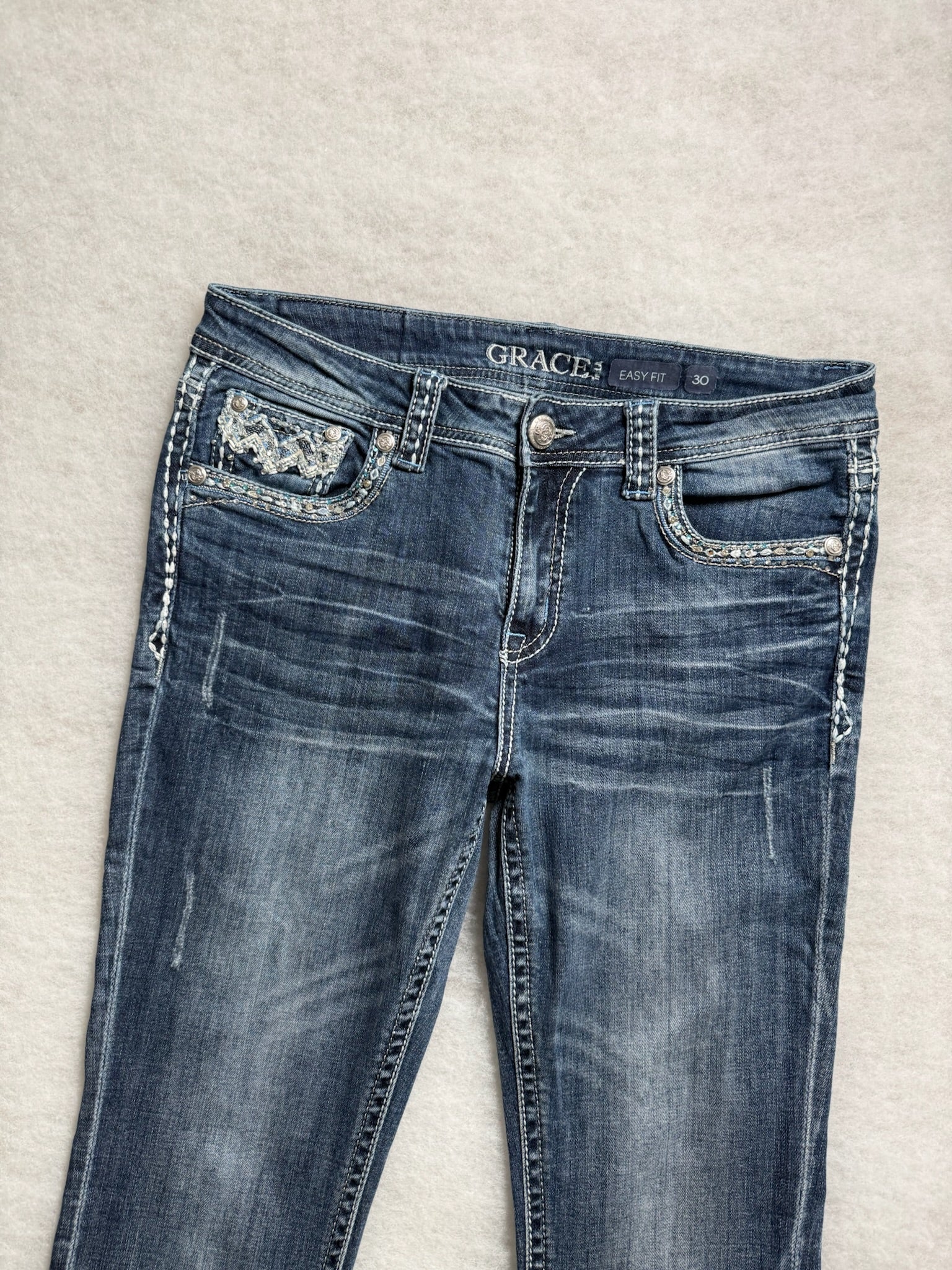 Grace Boot Cut Low Waist Jeans