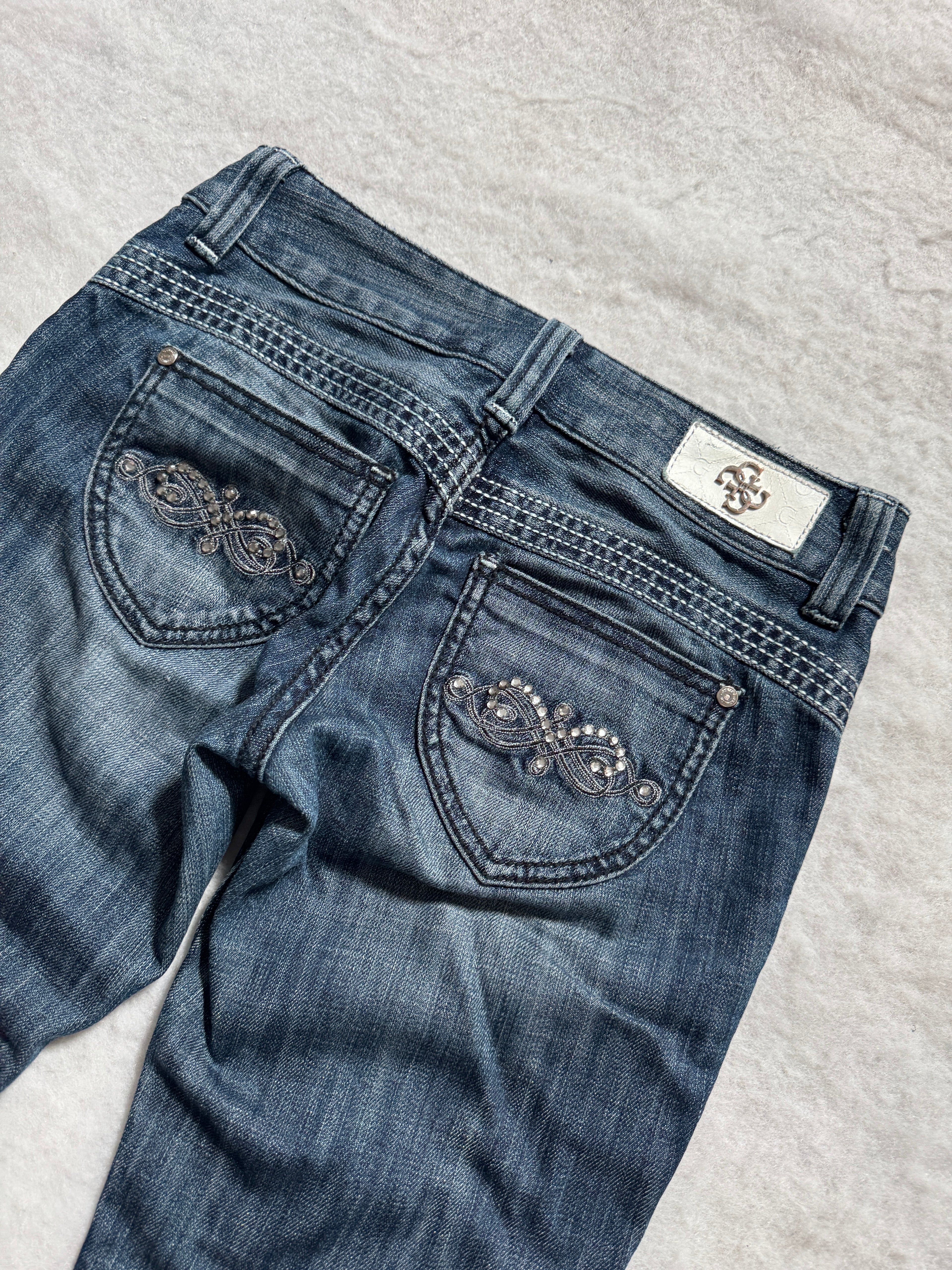 Guess Boot Cut Low Waist Jeans