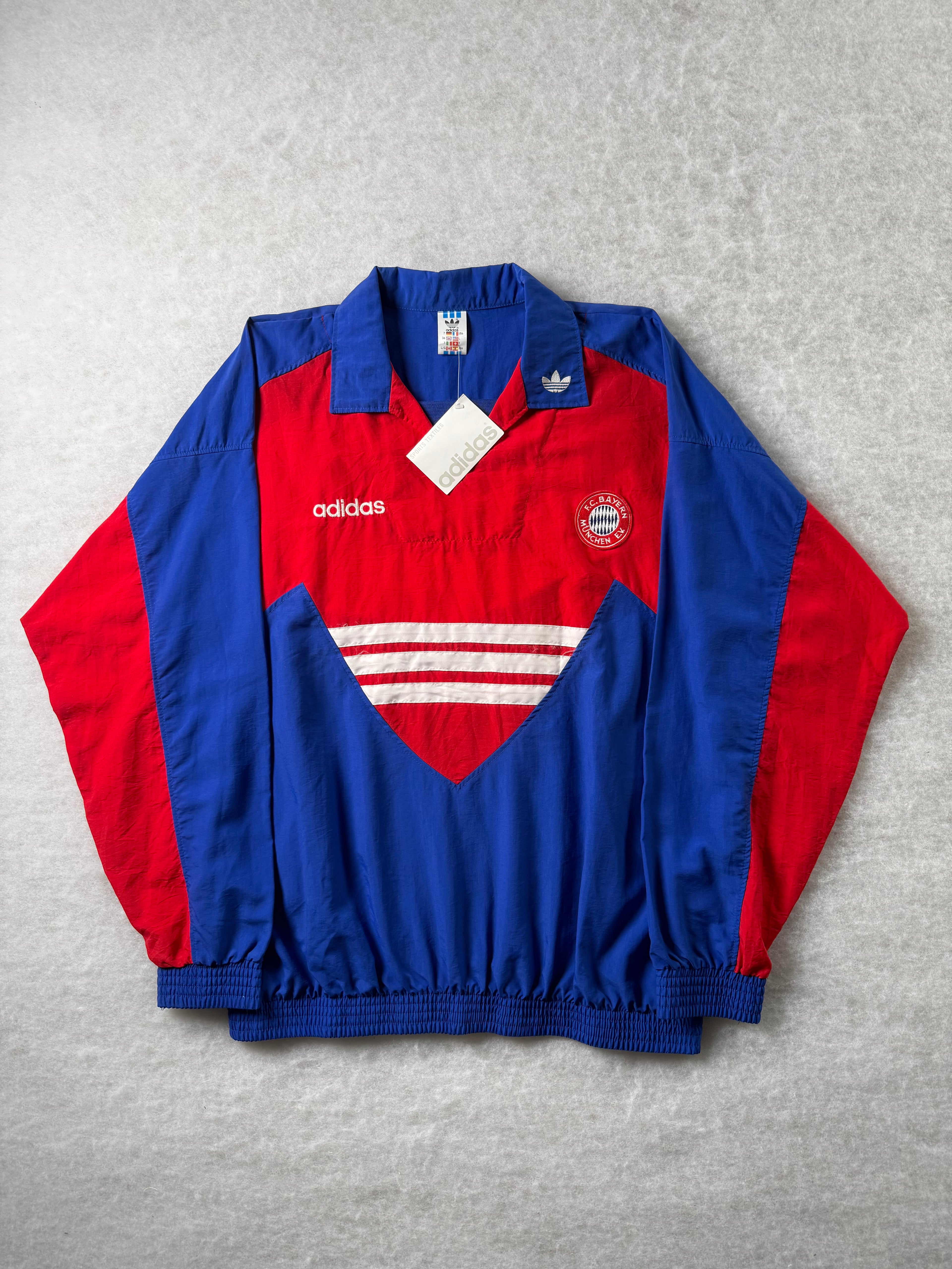FC Bayern Adidas 90s Windbreaker Jacke