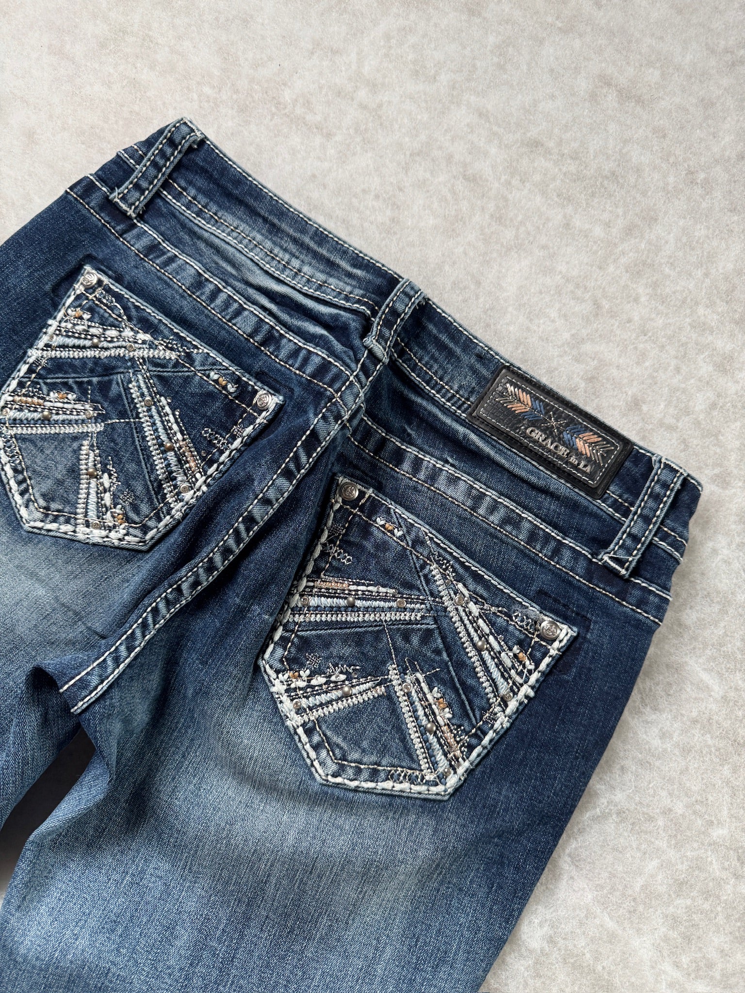 Grace Boot Cut Low Waist Jeans