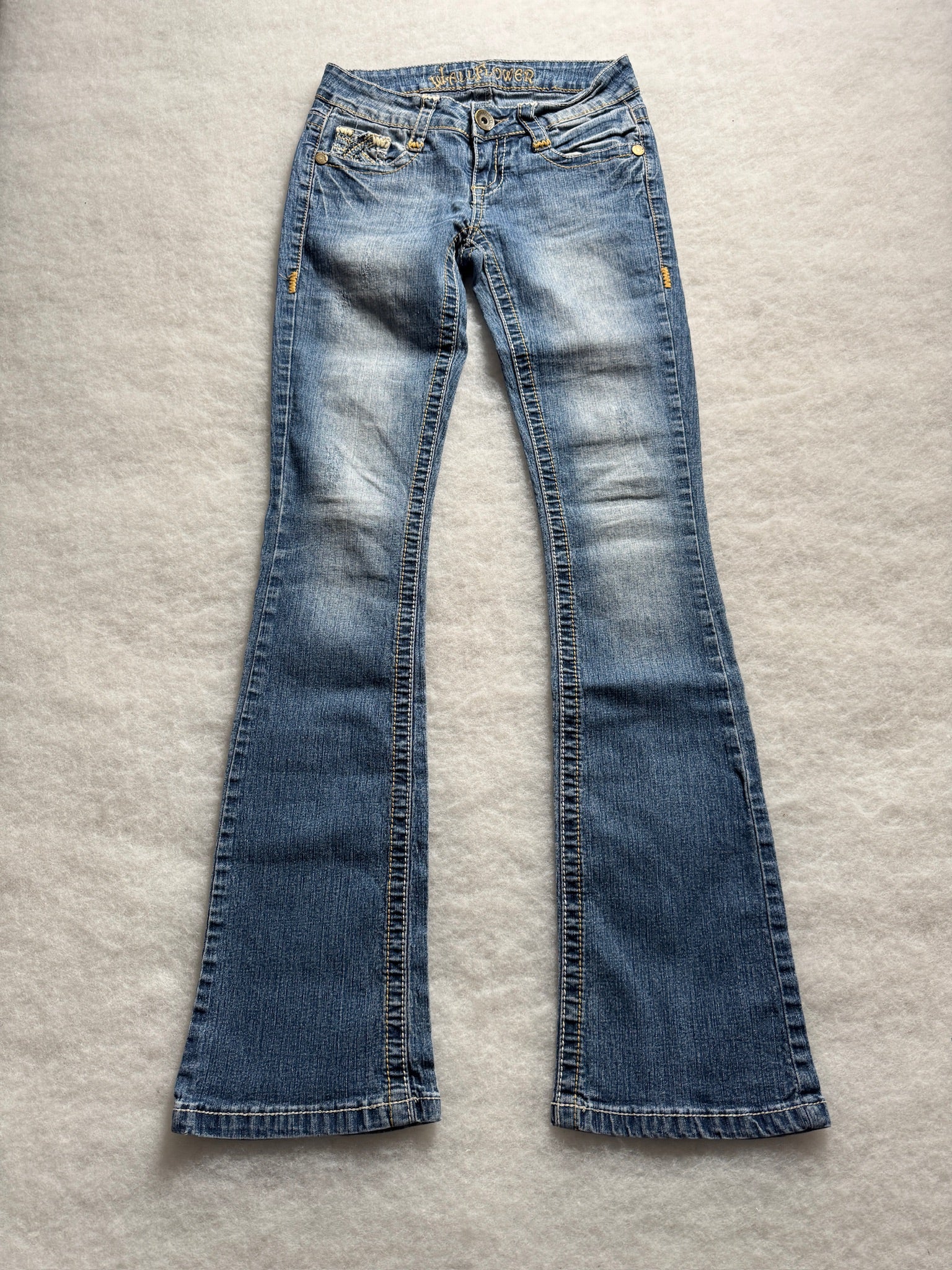 Boot Cut Low Waist Jeans