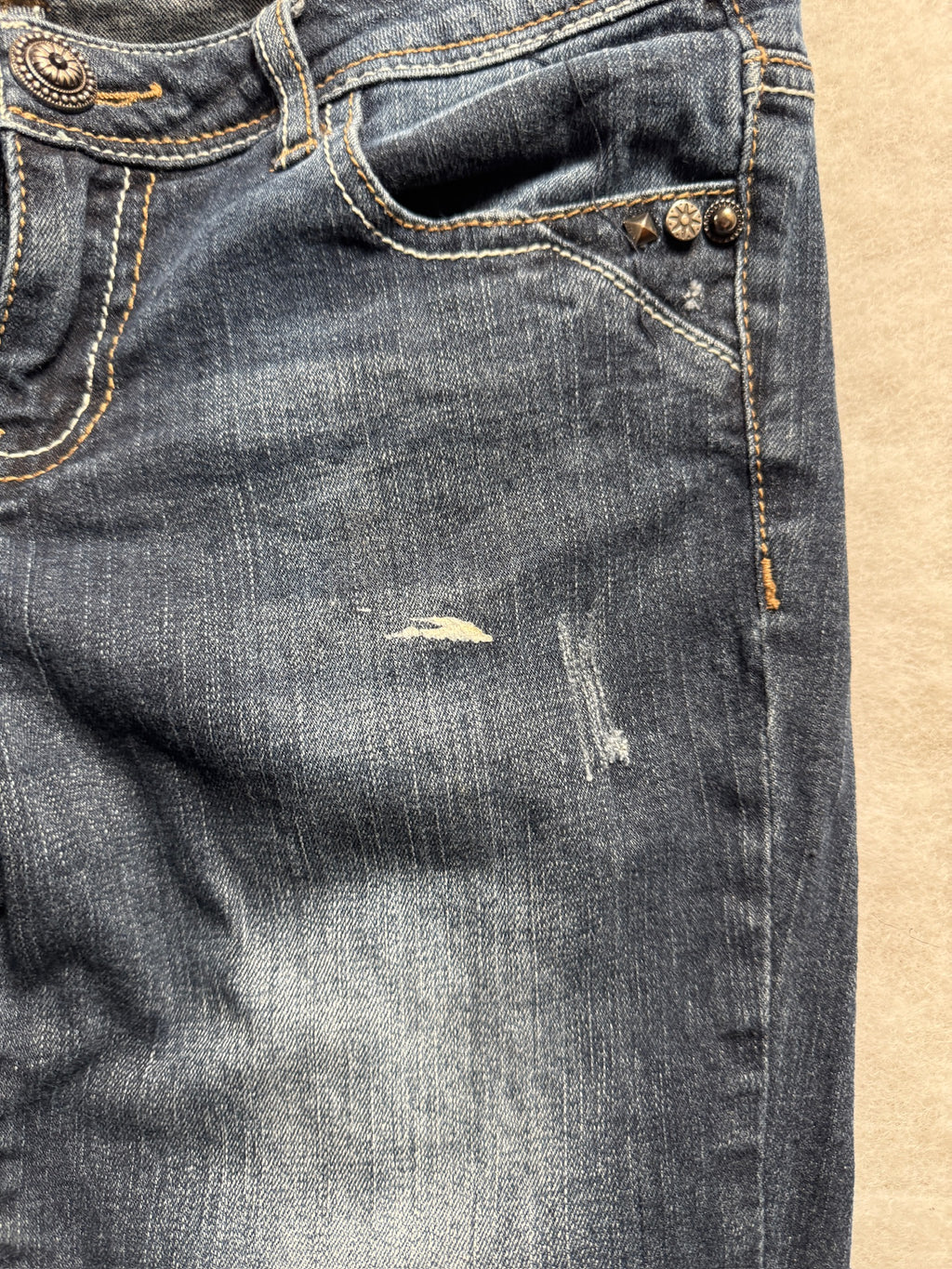 Boot Cut Low Waist Jeans