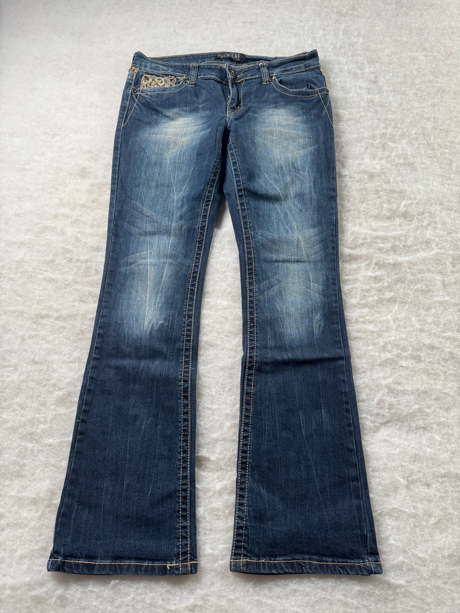 Boot Cut Low Waist Jeans Premiere