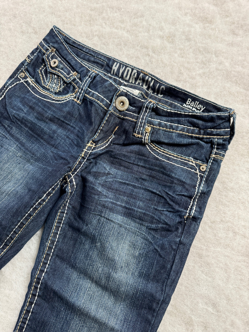 Boot Cut Low Waist Jeans
