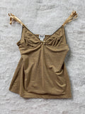 Goldenes Dolce & Gabbana Trägertop