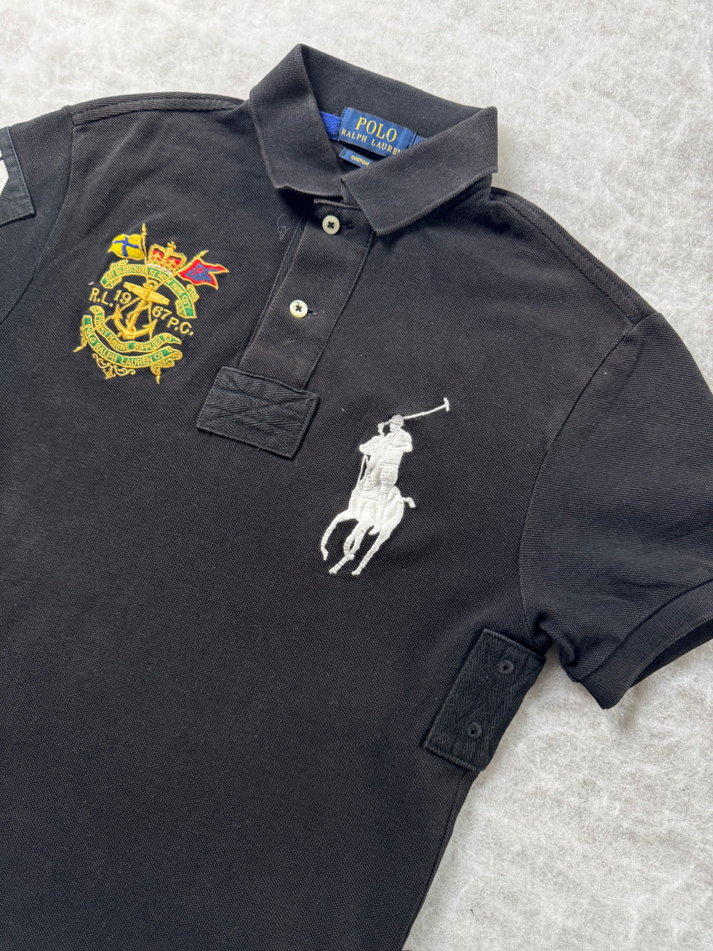 Ralph Lauren Polo Shirt Schwarz, Foto 2 von 3