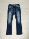 Miss Me Boot Cut Low Waist Jeans 28
