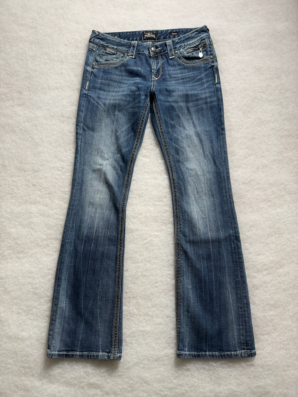 Boot Cut Low Waist Jeans