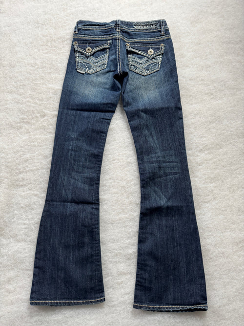 Boot Cut Low Waist Jeans