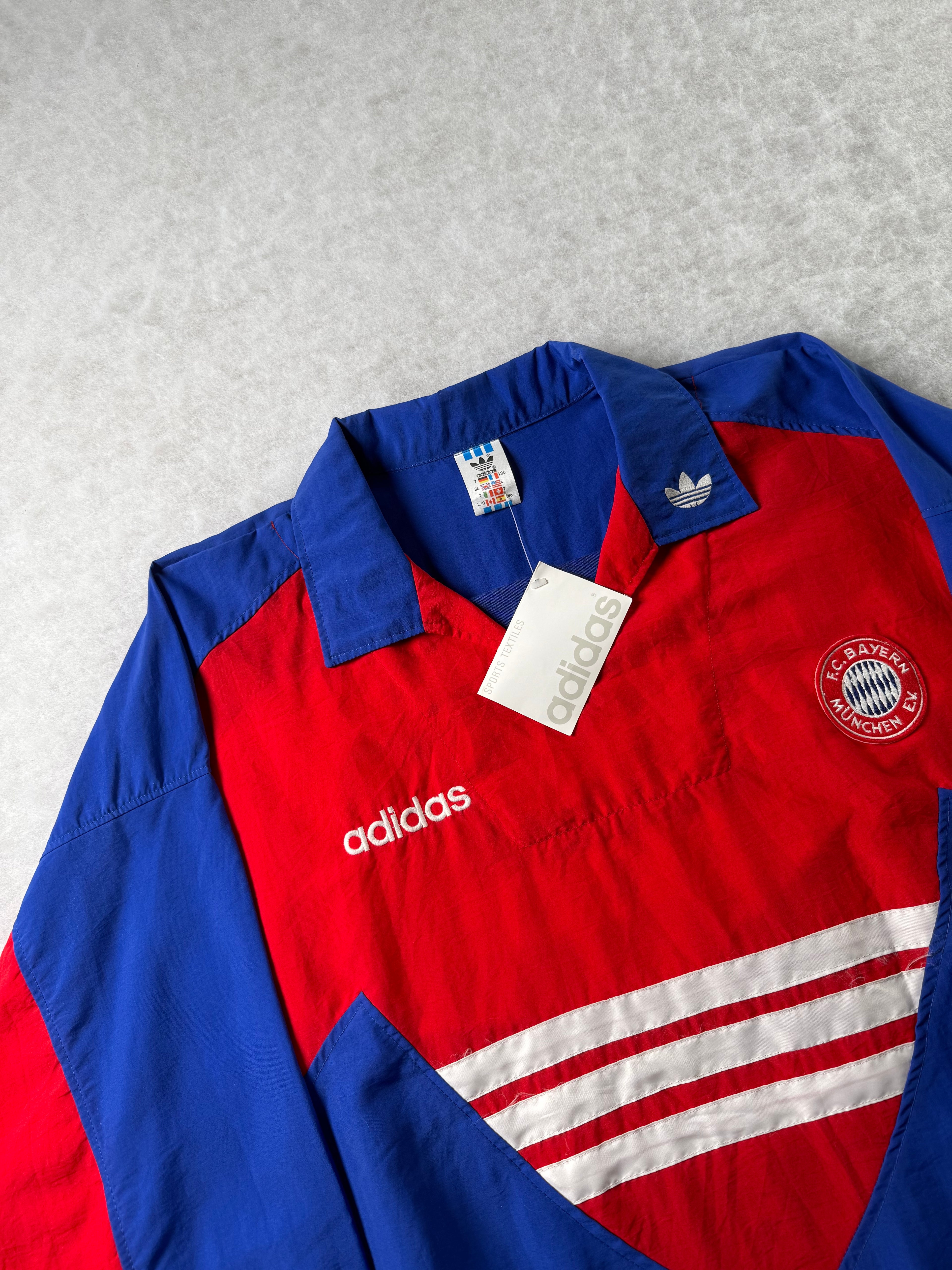 FC Bayern Adidas 90s Windbreaker Jacke