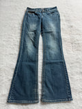 Boot Cut Low Waist Jeans Blau, Foto 1 von 4