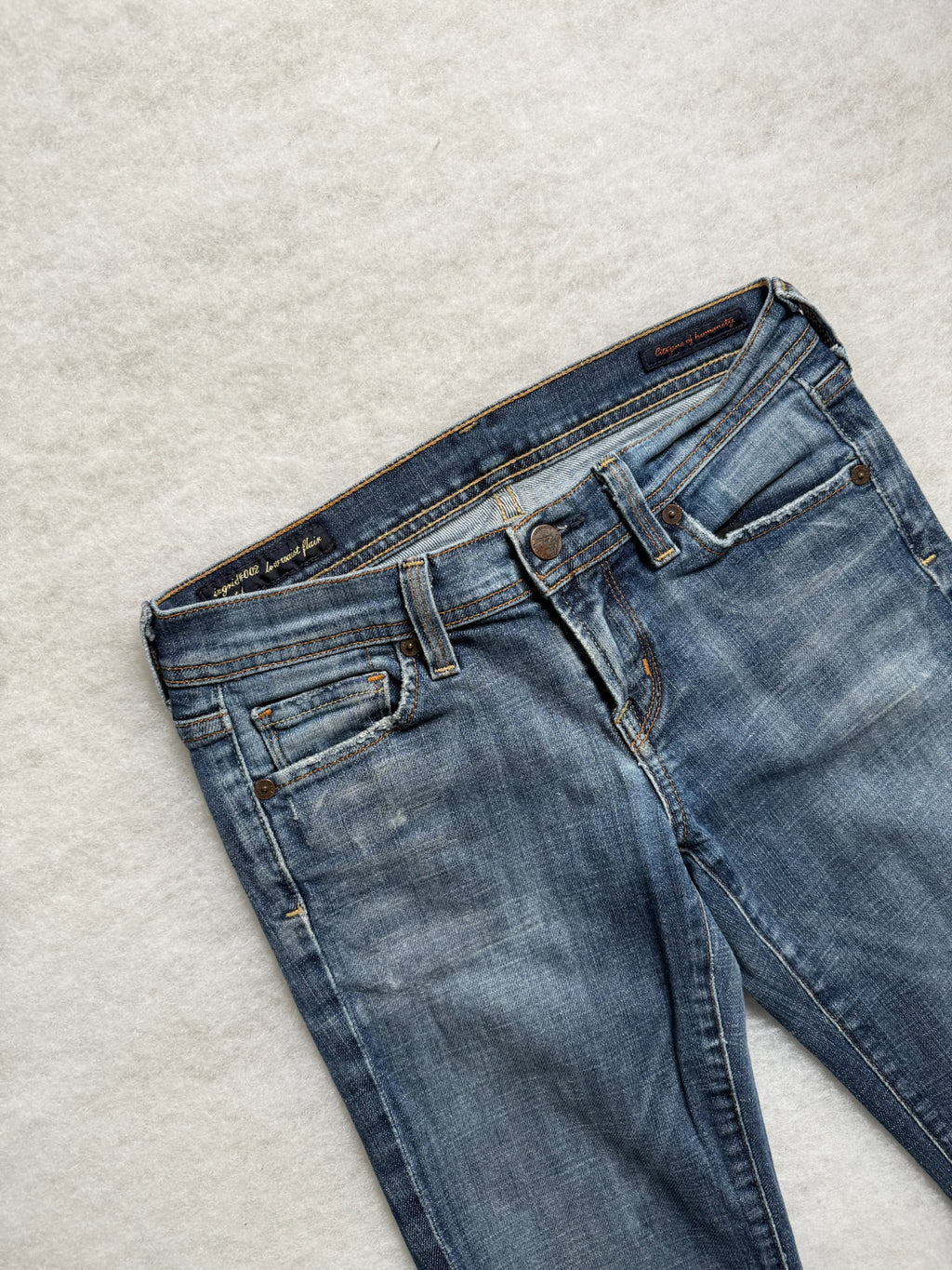 Seven Boot Cut Low Waist Jeans 26