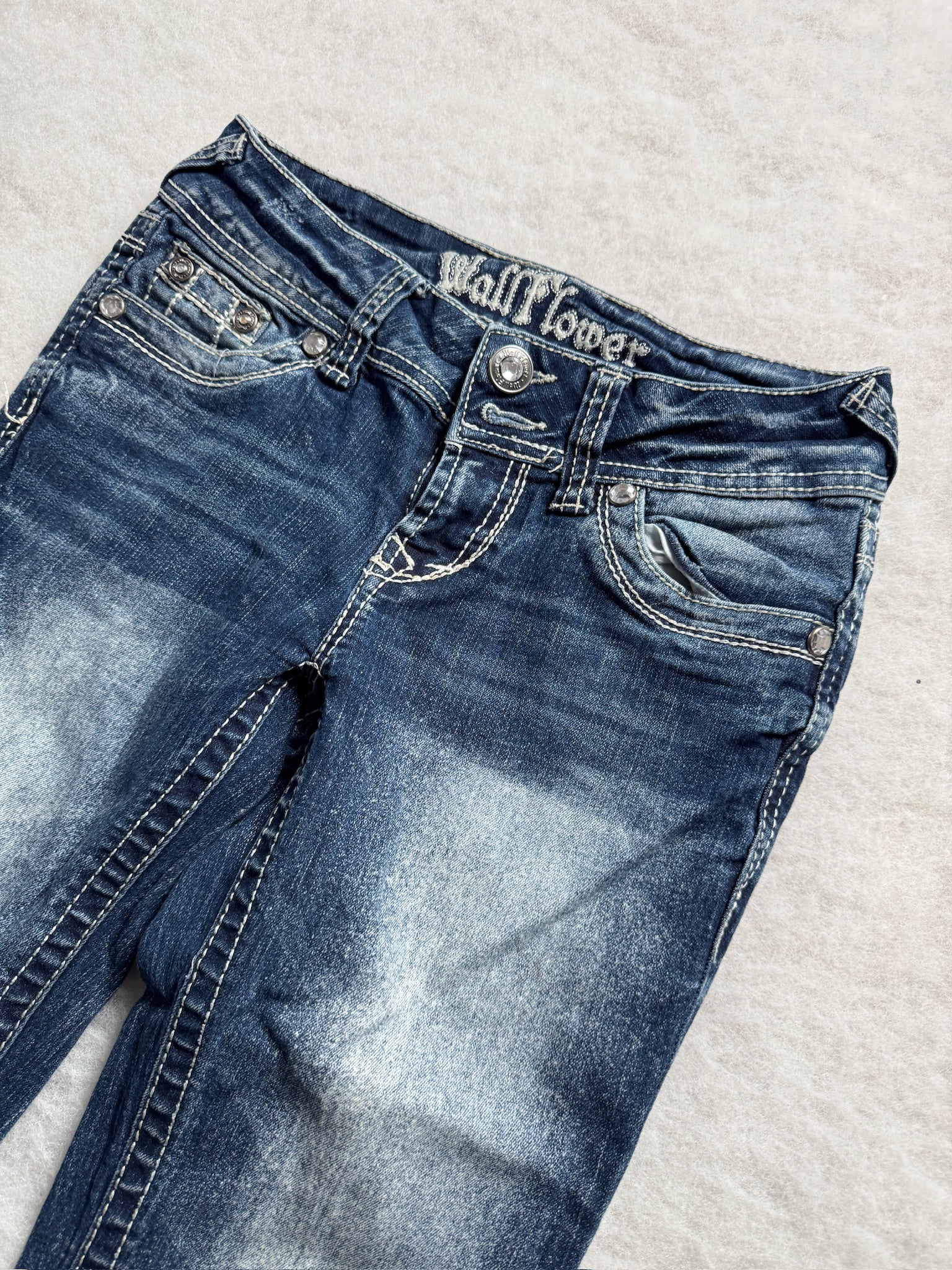 Boot Cut Low Waist Jeans