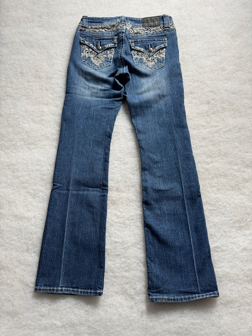 Boot Cut Low Waist Jeans