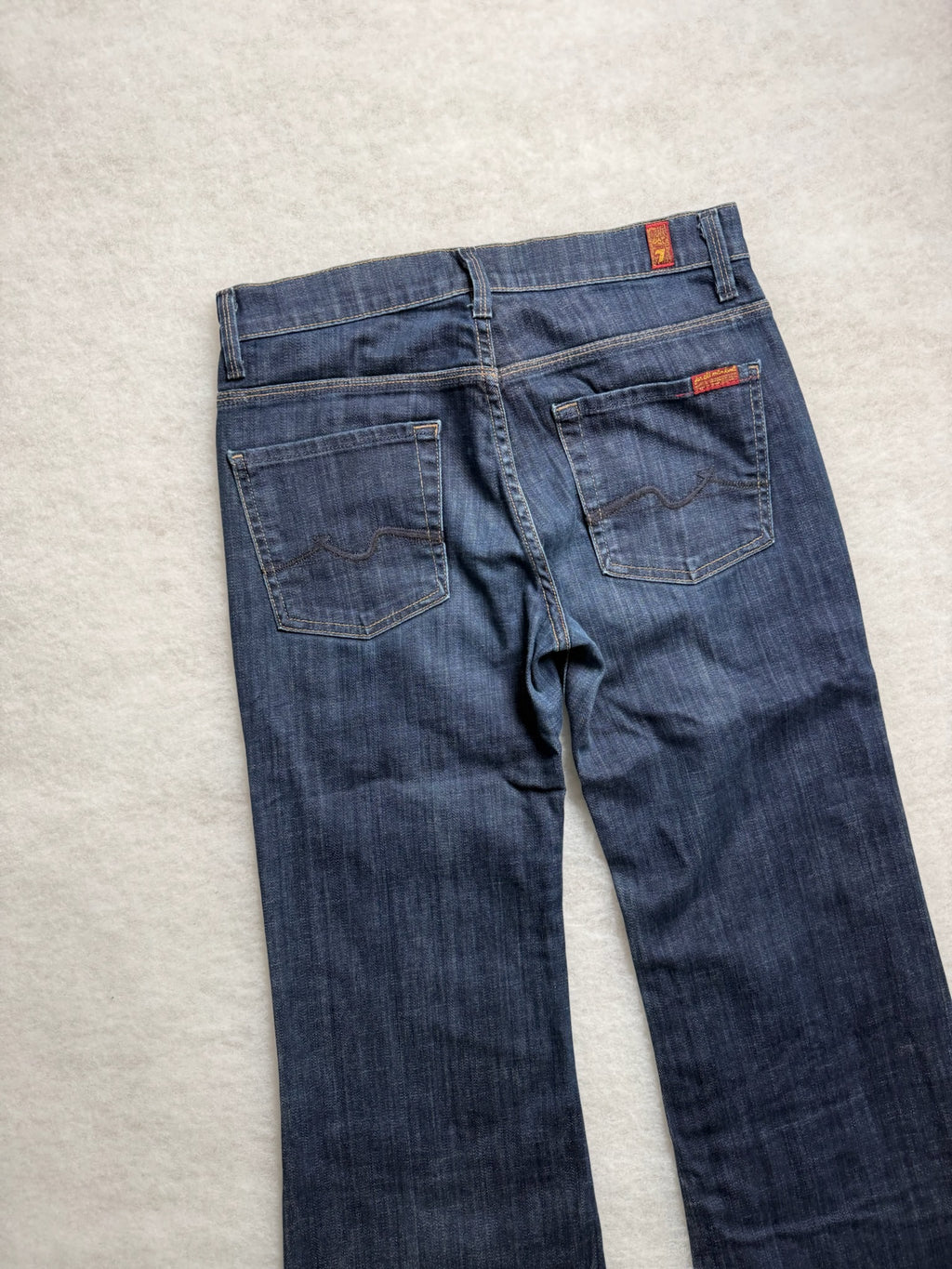 Seven Boot Cut Low Waist Jeans 27