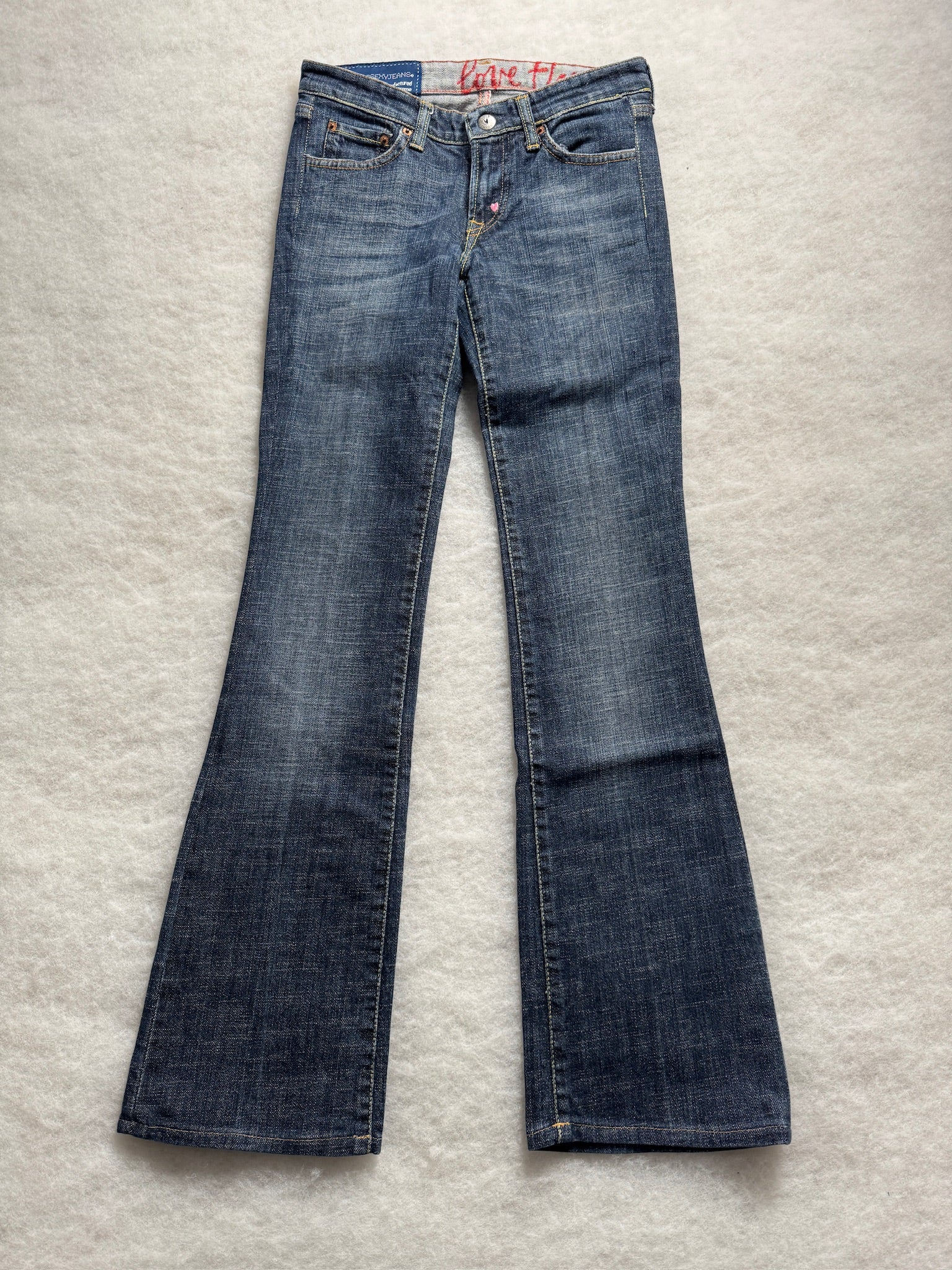 Boot Cut Low Waist Jeans