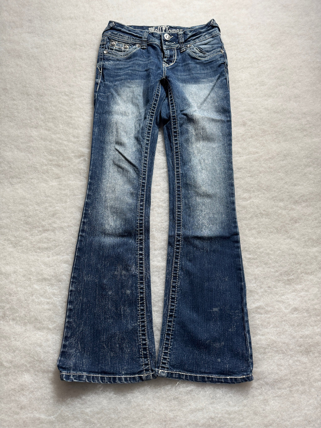 Boot Cut Low Waist Jeans