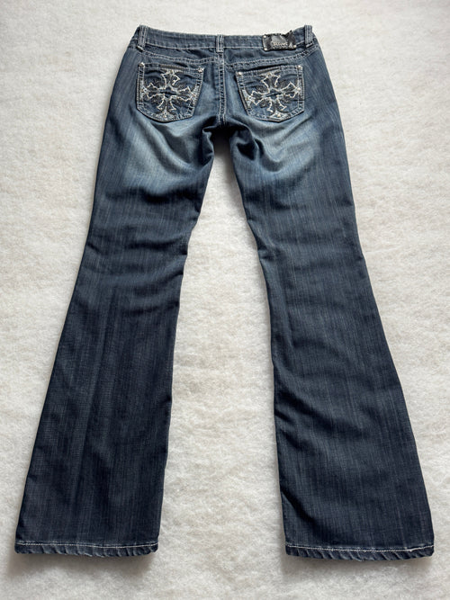 Boot Cut Low Waist Jeans
