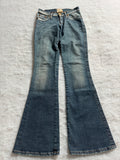 Boot Cut Low Waist Jeans Blau, Foto 1 von 4