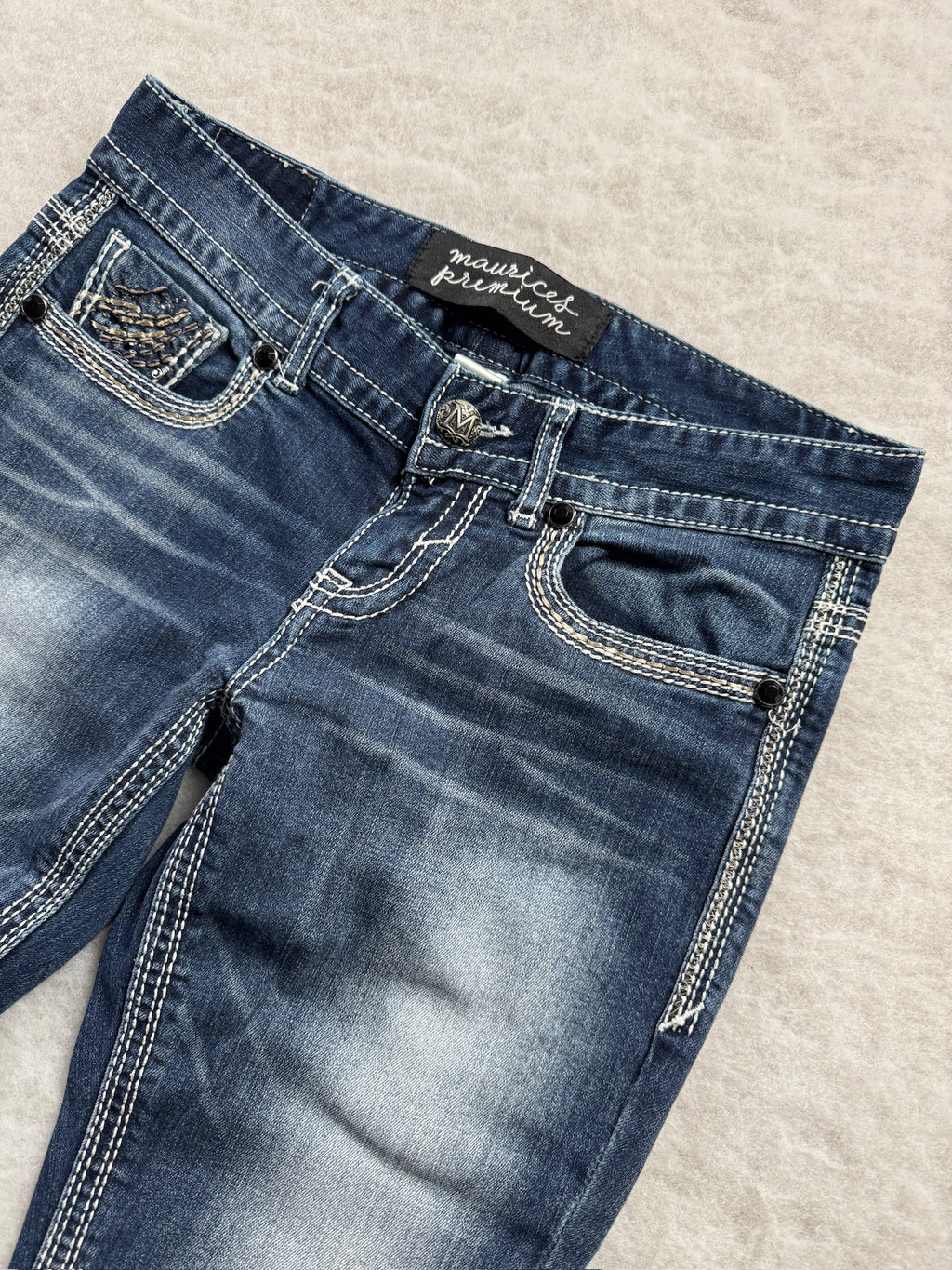 Boot Cut Low Waist Jeans