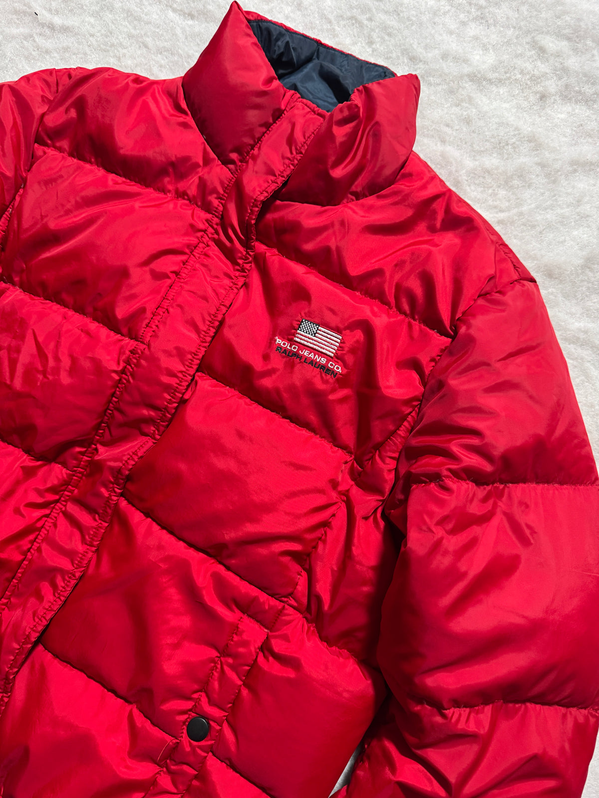 Polo Jeans Ralph Lauren Daunenjacke Rot, Foto 2 von 4
