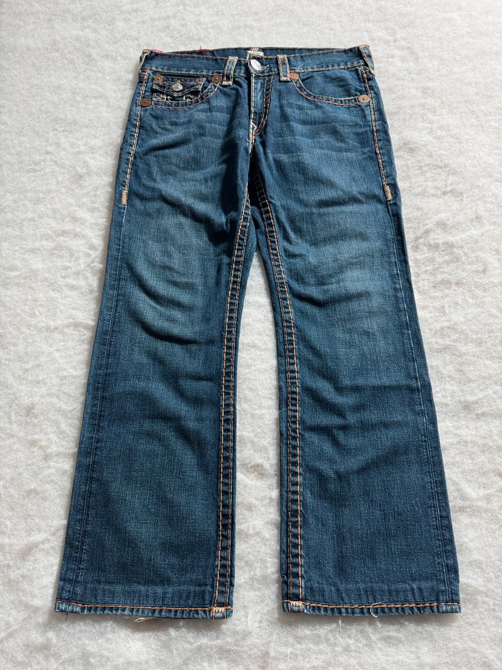 True Religion Jeans Straight Blau, Foto 1 von 4
