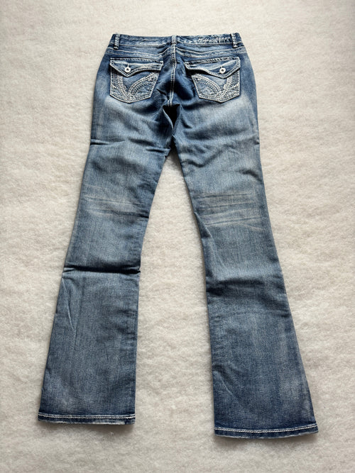 Boot Cut Low Waist Jeans
