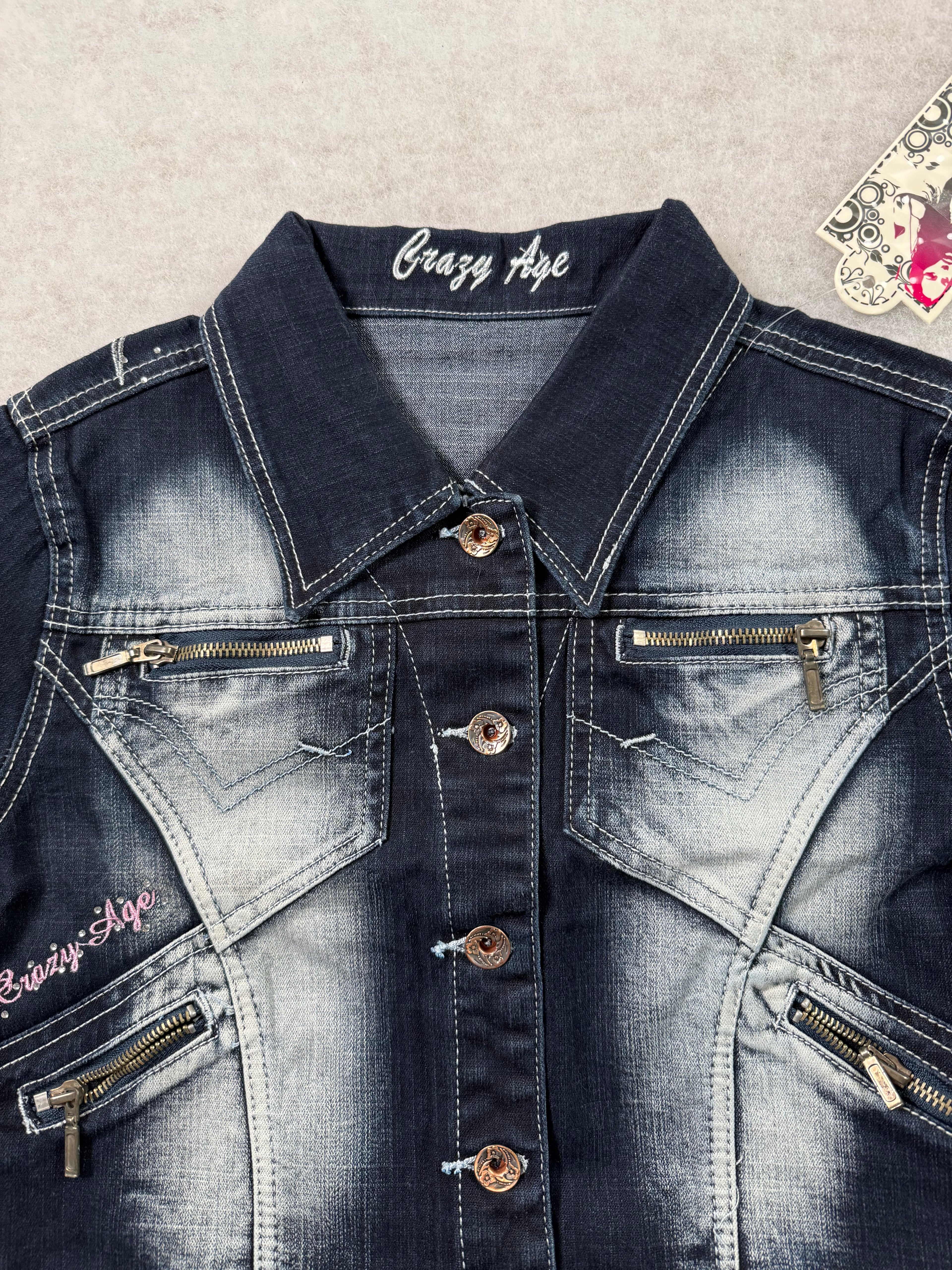 Crazy Age Jeans Jacke XL