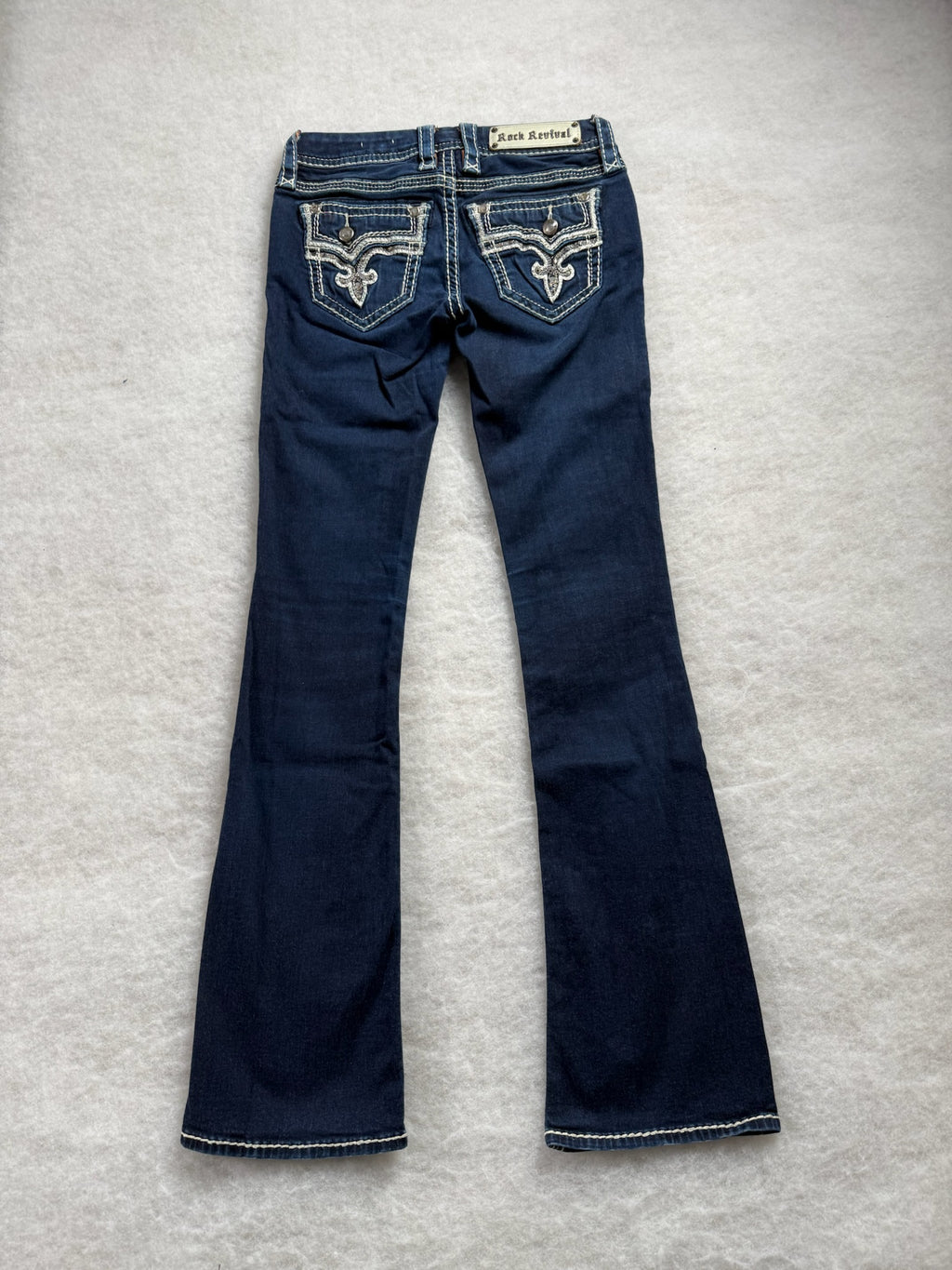 Rock Revival Boot Cut Low Waist Jeans 26