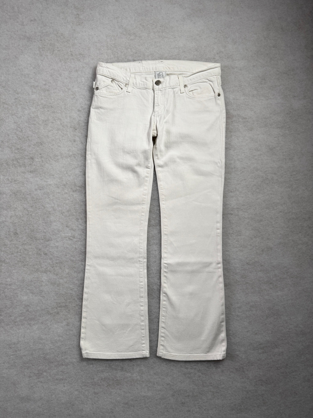 Victoria Beckham Boot Cut Low Waist Jeans 29