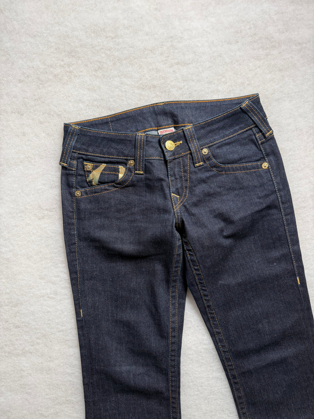 True Religion Boot Cut Low Waist Jeans 28