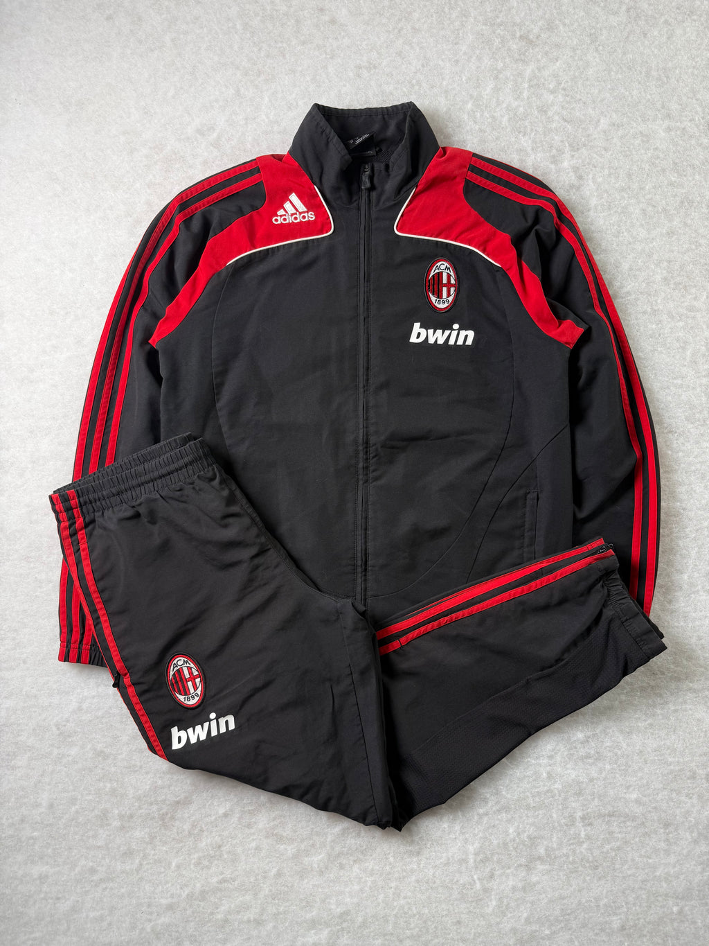 Ac Milan Adidas Tracksuit