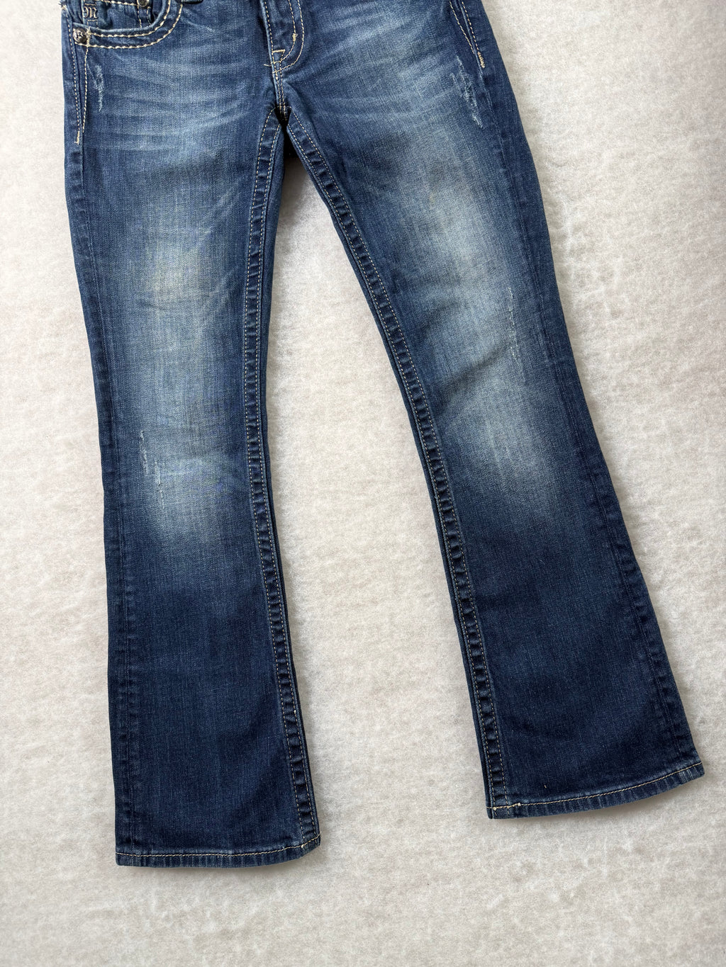Miss Me Boot Cut Low Waist Jeans 27