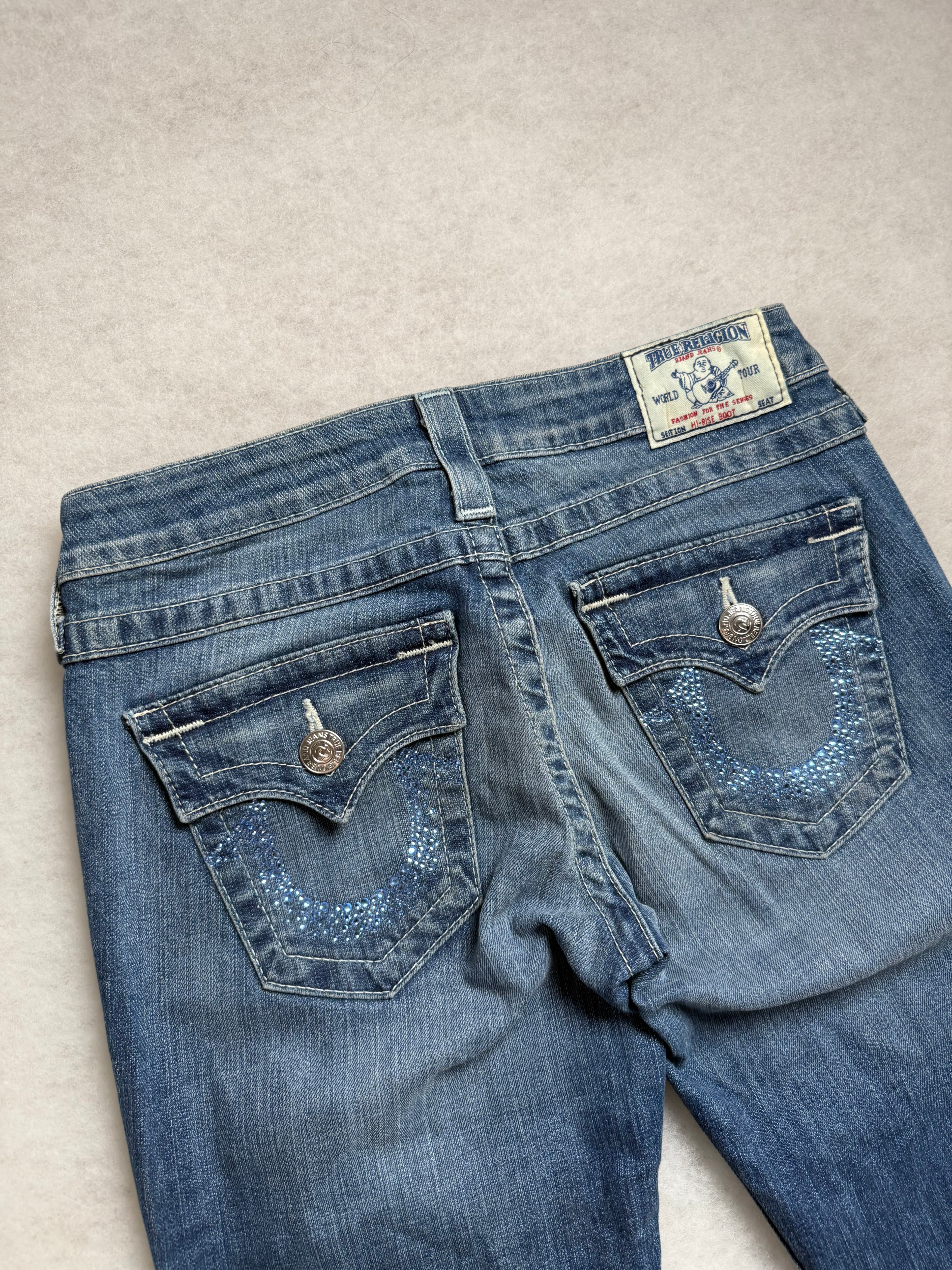 True Religion Boot Cut Low Waist Jeans 27