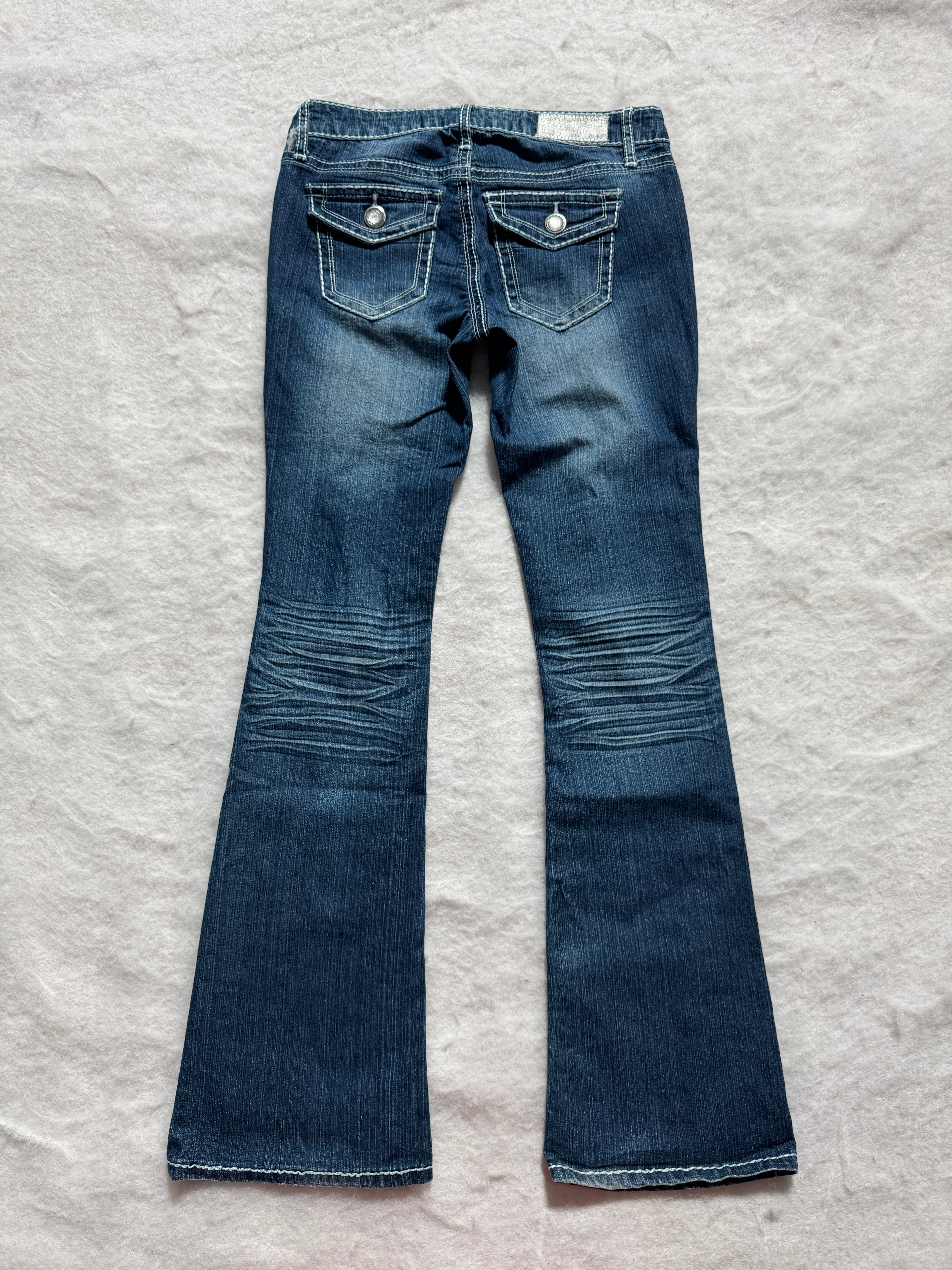 Boot Cut Low Waist Jeans