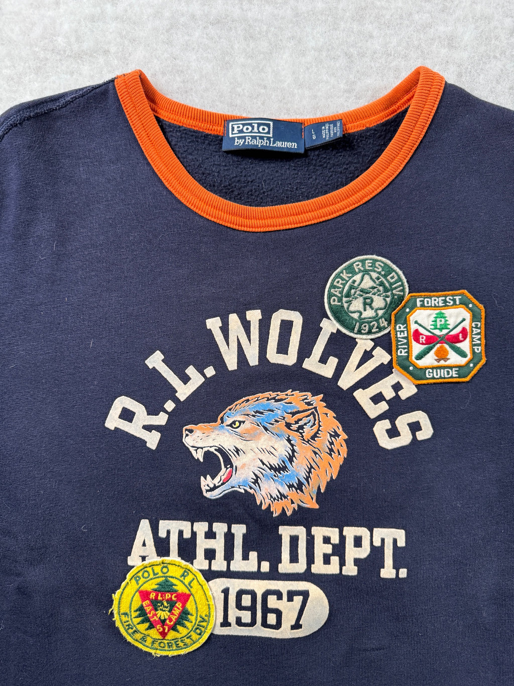 Ralph Lauren Wolves Pullover