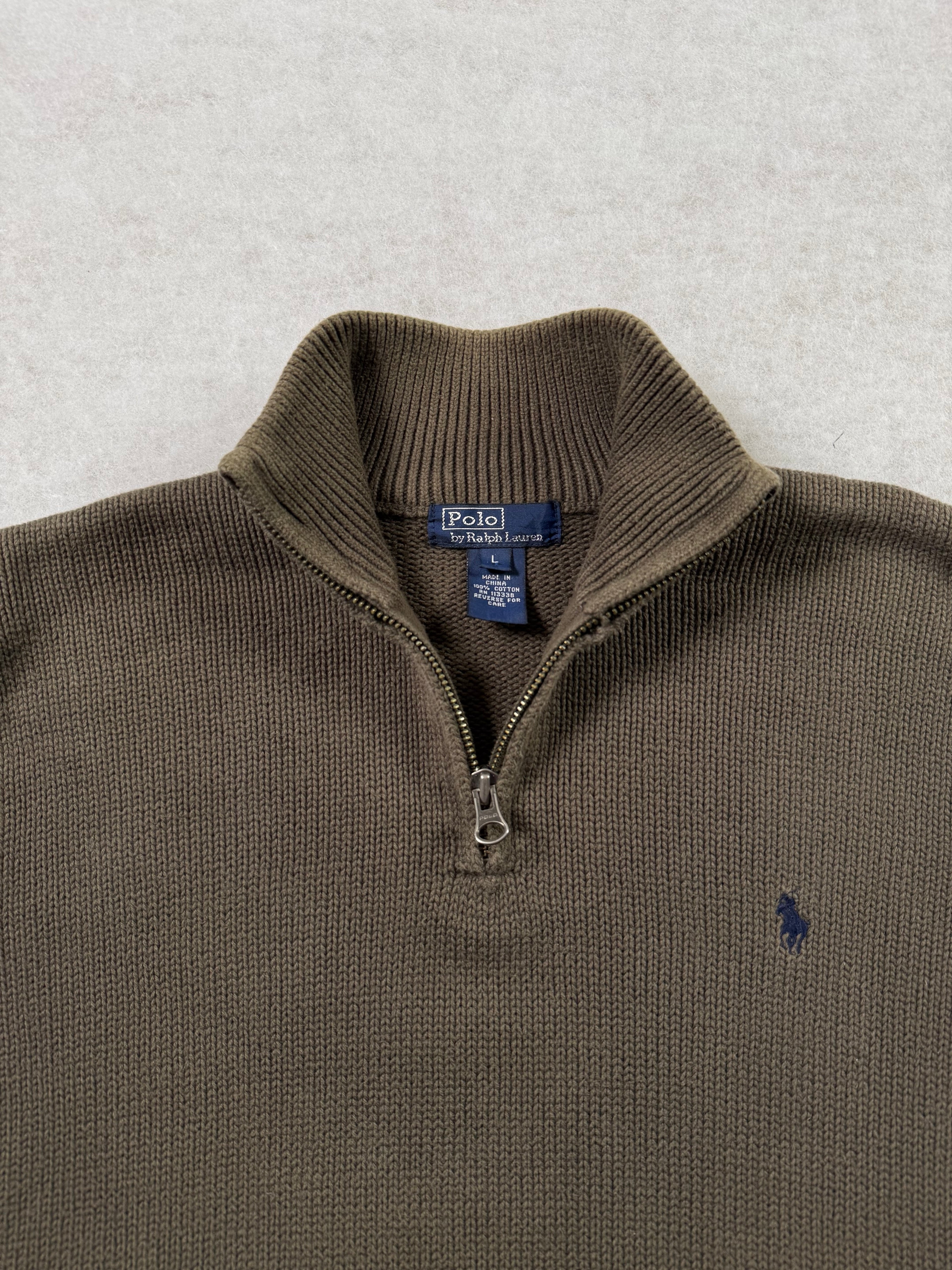 Ralph Lauren Half Zip Strickpullover