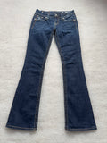 Miss Me Boot Cut Low Waist Jeans 28