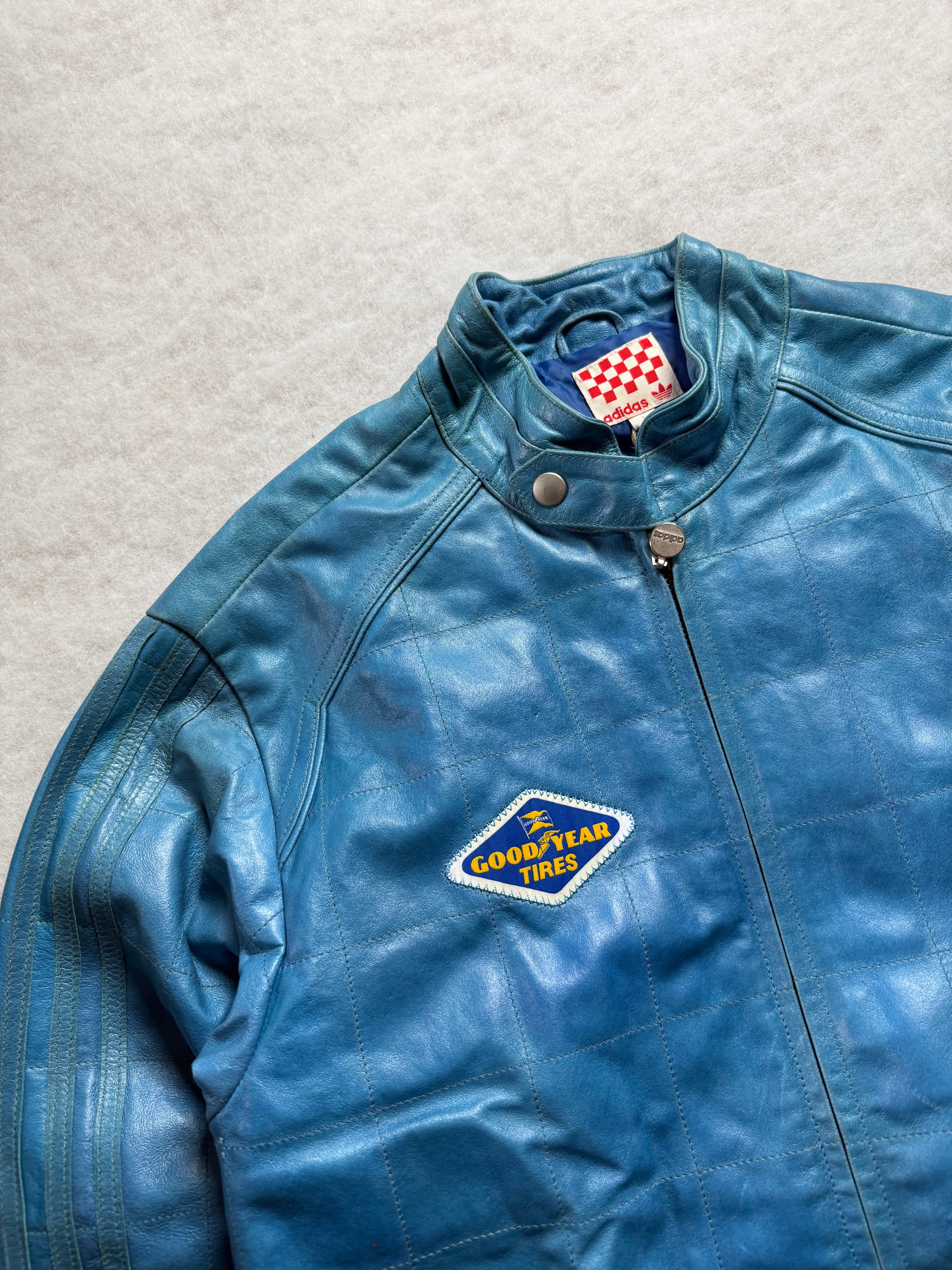 Adidas Leder Good Year Übergangsjacke